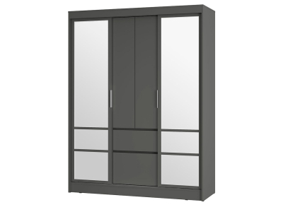 Шкаф-купе "Симпл" графит Шкаф-купе "Симпл" графит