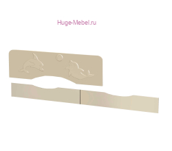 Комплект фасадов кровати КР-812 ваниль