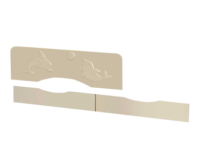 Комплект фасадов кровати КР-812 ваниль