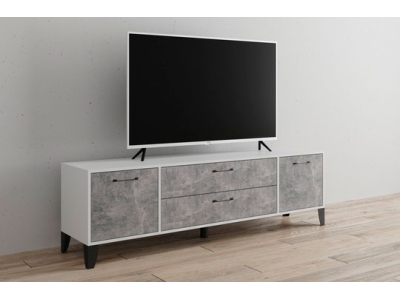 Тумба ТВ "Парус-13 белый/ателье" Тумба ТВ "Парус-13 белый/ателье"