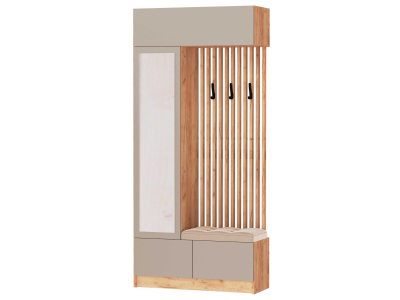 Прихожая "Руэлла" центральная секция кашемир