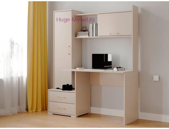 Стол компьютерный "Квартет-9 К" кашемир