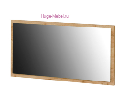 Зеркало для прихожей "Милан" крафт золотой