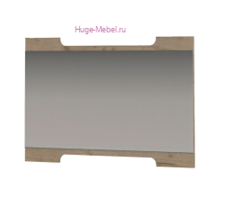 Зеркало "Гавана" крафт серый