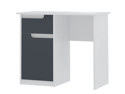 Стол косметический "Гавана" графит/белый
