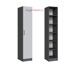 Пенал "Вегас" графит+серый камень