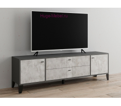 Тумба ТВ "Парус-10" графит/мальта