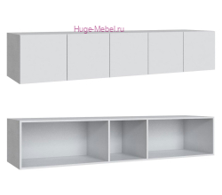 Антресоль Н400 для шкафов "Мадрид" 2 метра (белый)