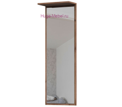 Зеркало настенное 40х112 см "Машенька ЗР-201" крафт табачный