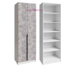 Шкаф 75 см с полками "Мадрид" ателье