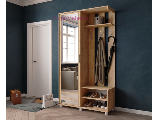 Прихожая "Ларго-2" крафт