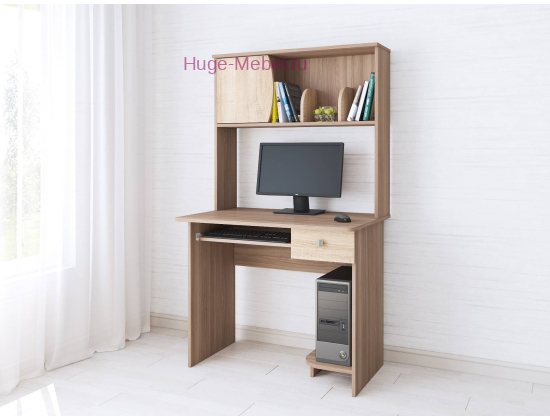 Стол компьютерный "Грета-4 Ясень / Сонома"