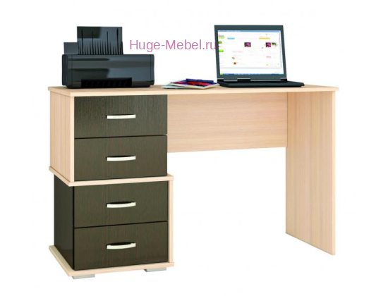 Стол письменный Сити-2 венге/дуб