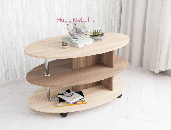 Стол журнальный "Консул-4 Сонома / Ясень"
