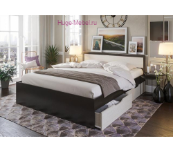 Кровать с ящиками 120 "Гармония КР 606 Венге"