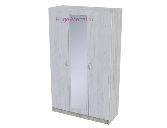 Шкаф 3-х створчатый "Бася ШК 553" крафт