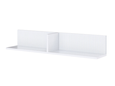 Полка навесная "Сириния белый"  Полка навесная "Сириния белый"