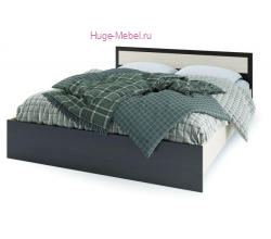 Двуспальная кровать "Гармония КР 601 венге"