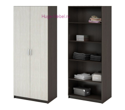 Бельевой шкаф с полками Бася ШК-555 венге