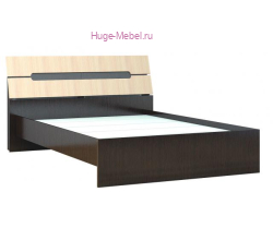 Каркас кровати 140х200 "Гавана Венге / Дуб"