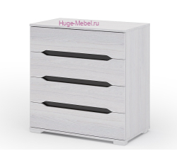 Комод белый "Валенсия КМ 011"